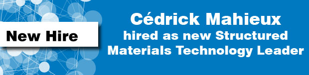 SACHEM Hires Cédrick Mahieux as Structured Materials Technology Leader